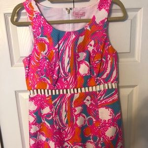 Lilly Pulitzer Shorely Blue Shift dress